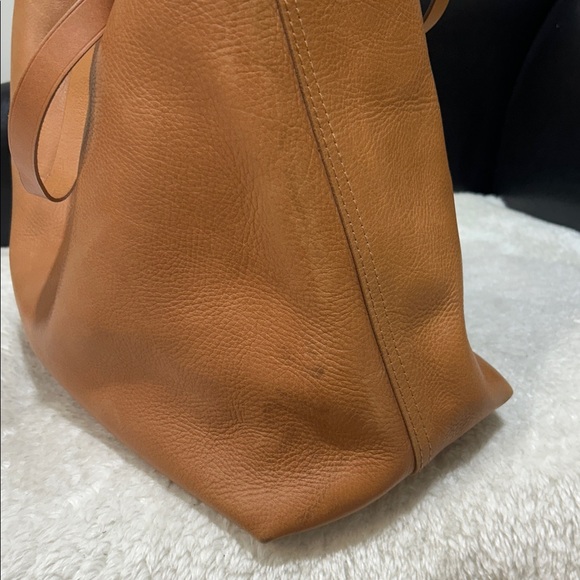 🇨🇦 Madewell Women's The Transport Stripe Embroidered Tote - Picture 8 of 15